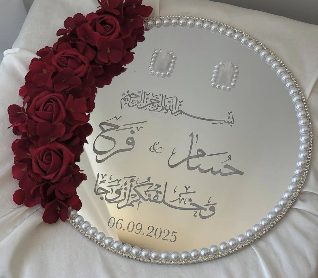 Porte alliances miroir