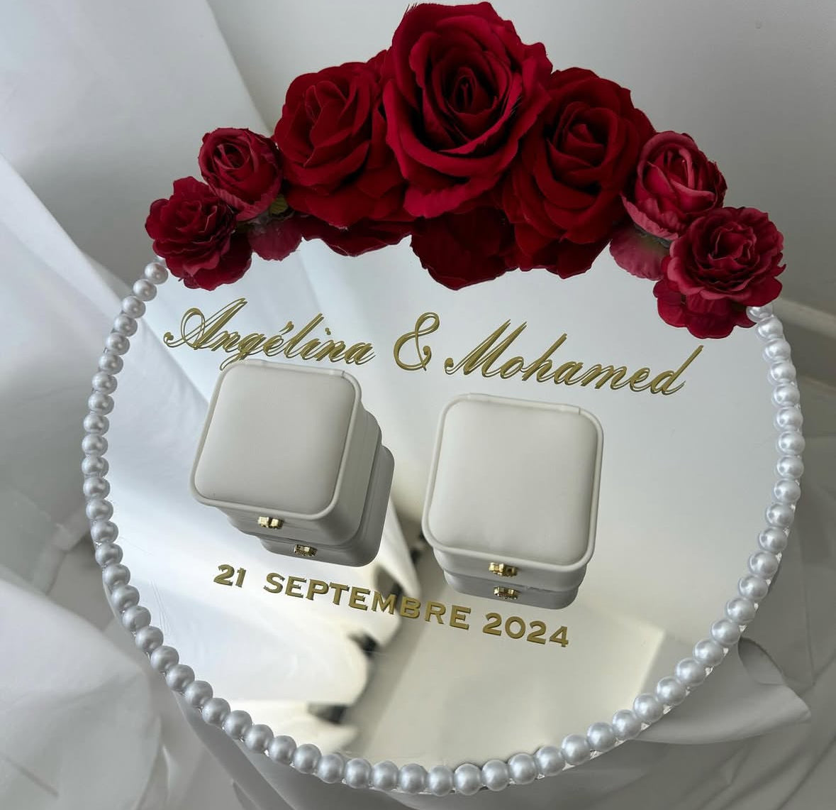 Porte alliances miroir