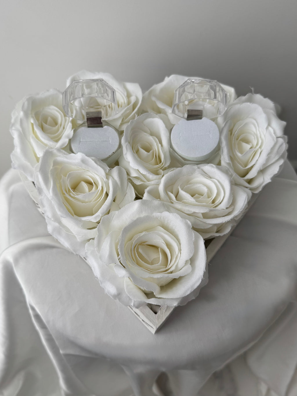 Porte alliances coeur