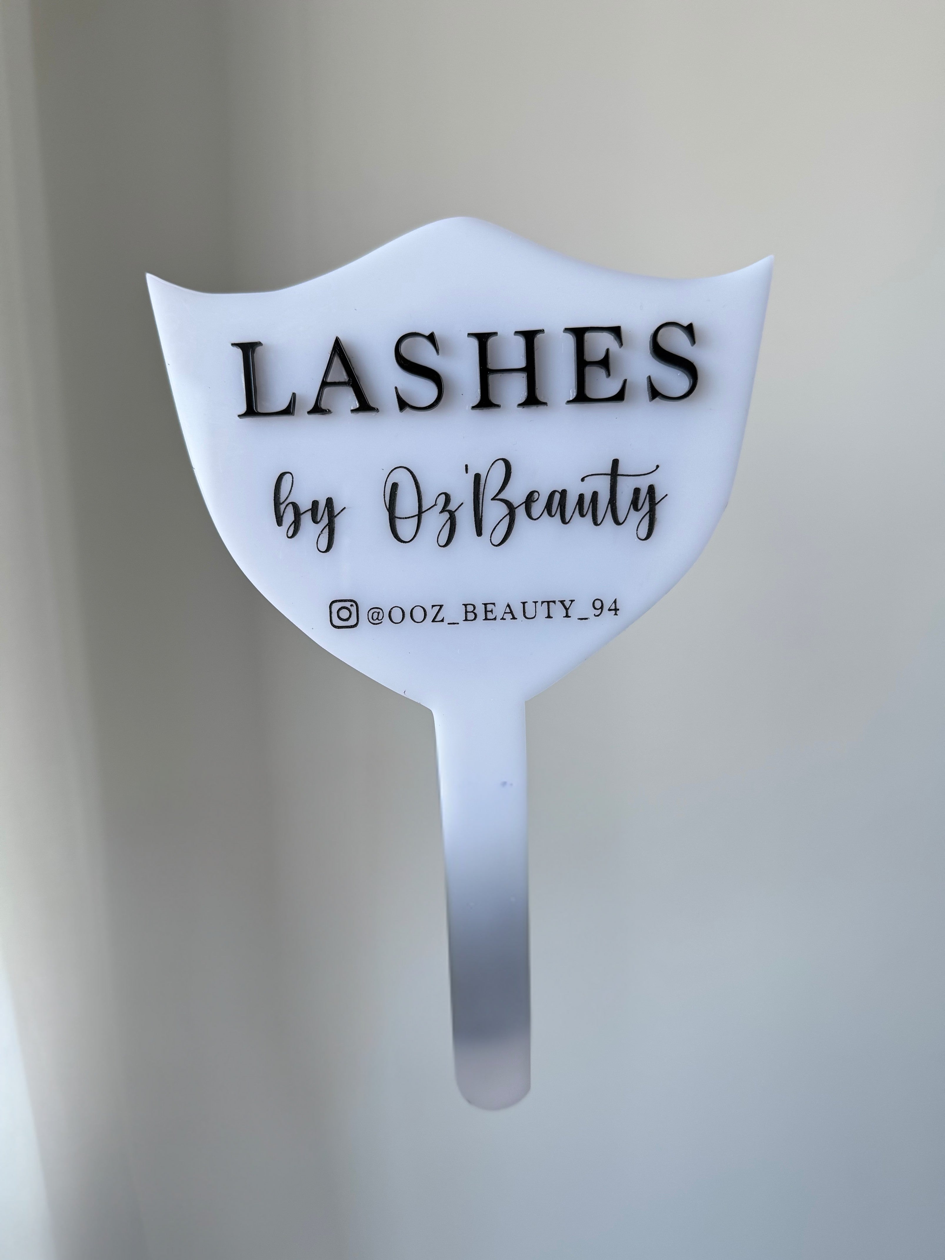 Plaque Prestige lashes / brows