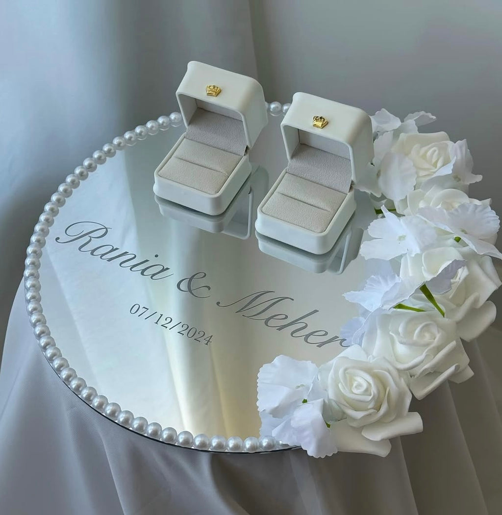 Porte alliances miroir