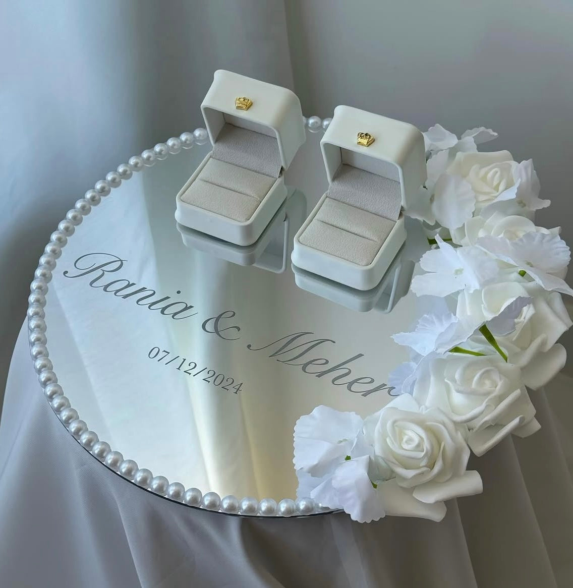 Porte alliances miroir