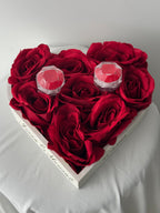 Porte alliances coeur