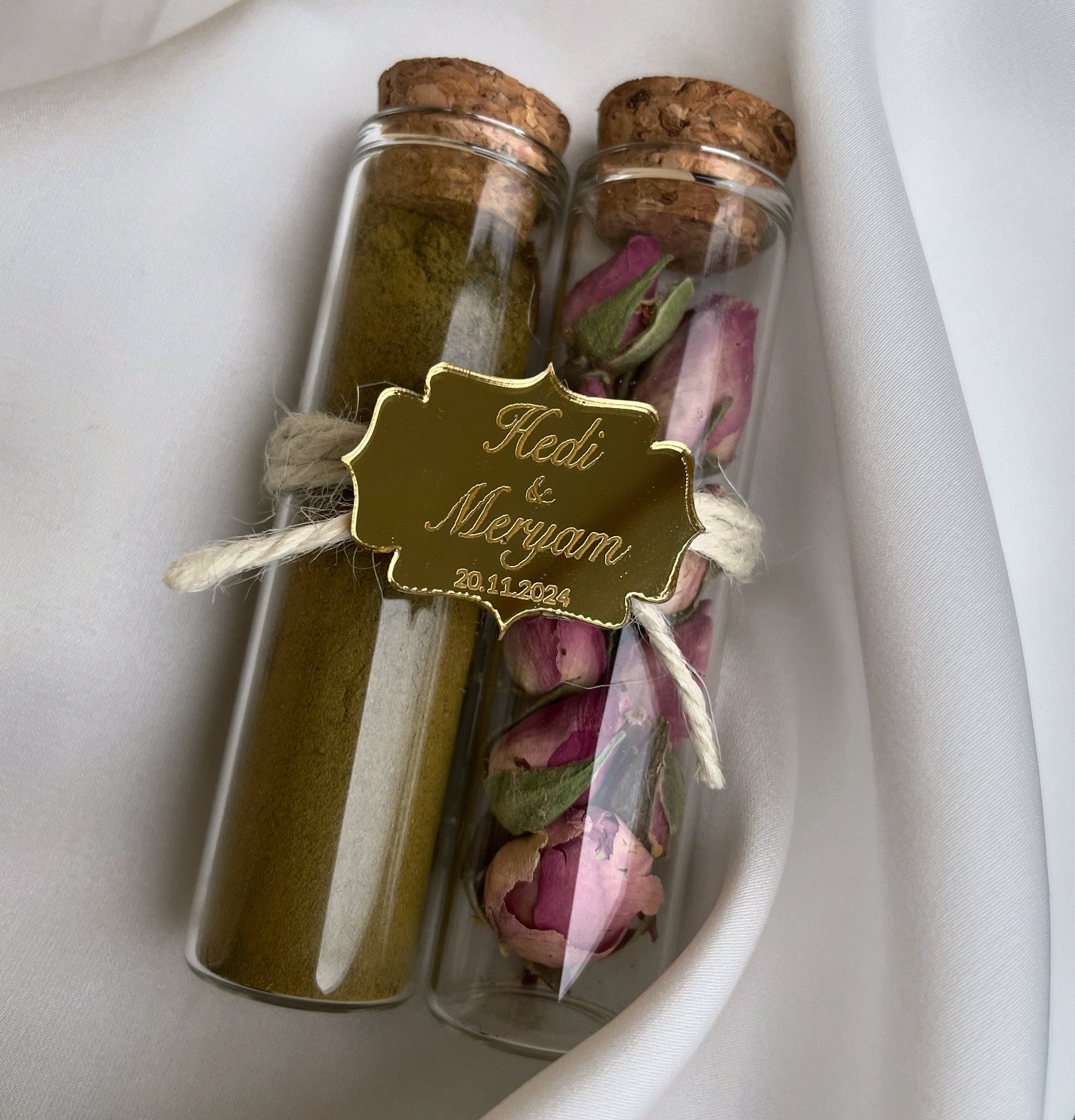 Duo rose et henné