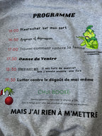 Sweat-shirt programme du grinch
