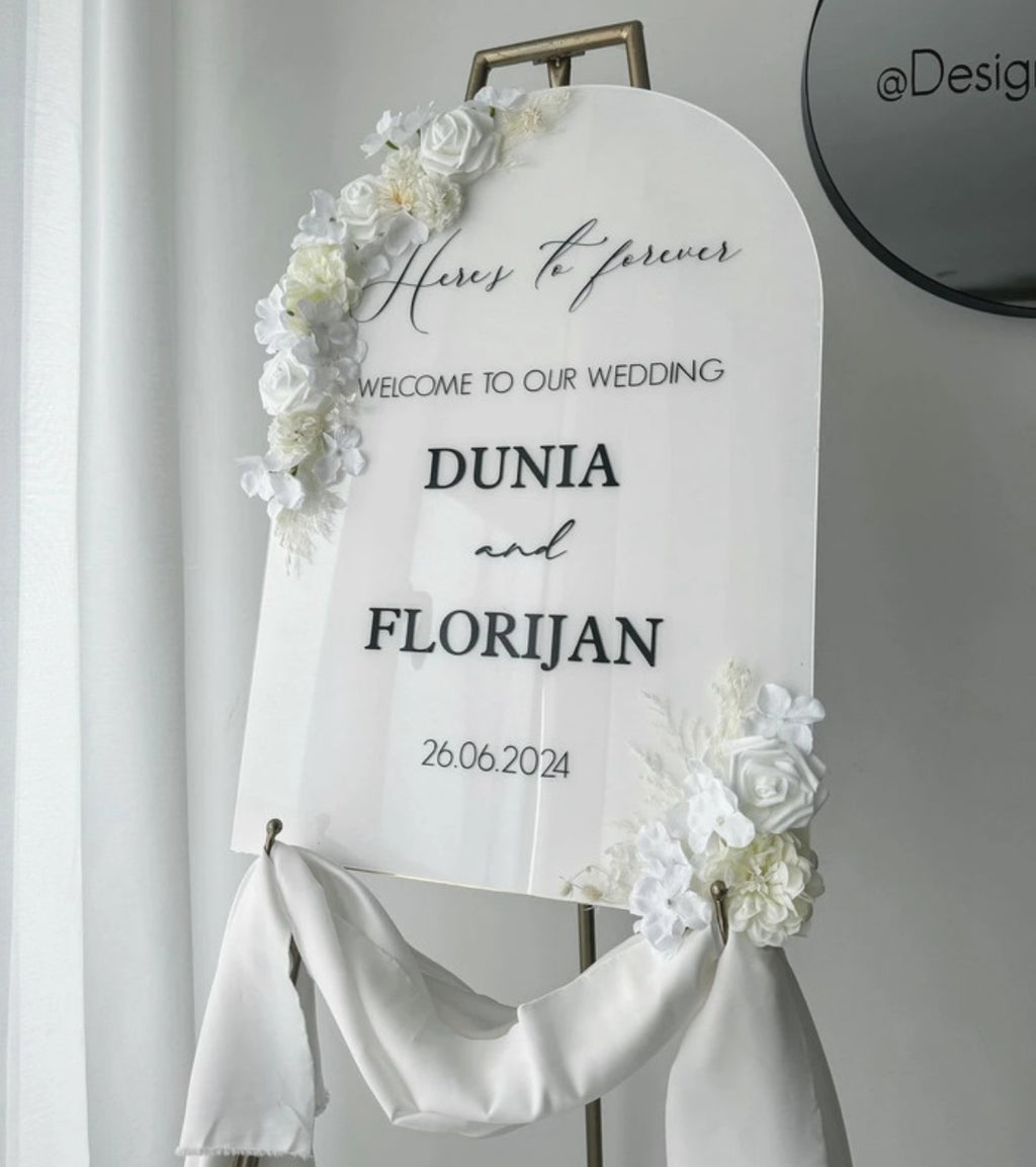 Panneau de bienvenue