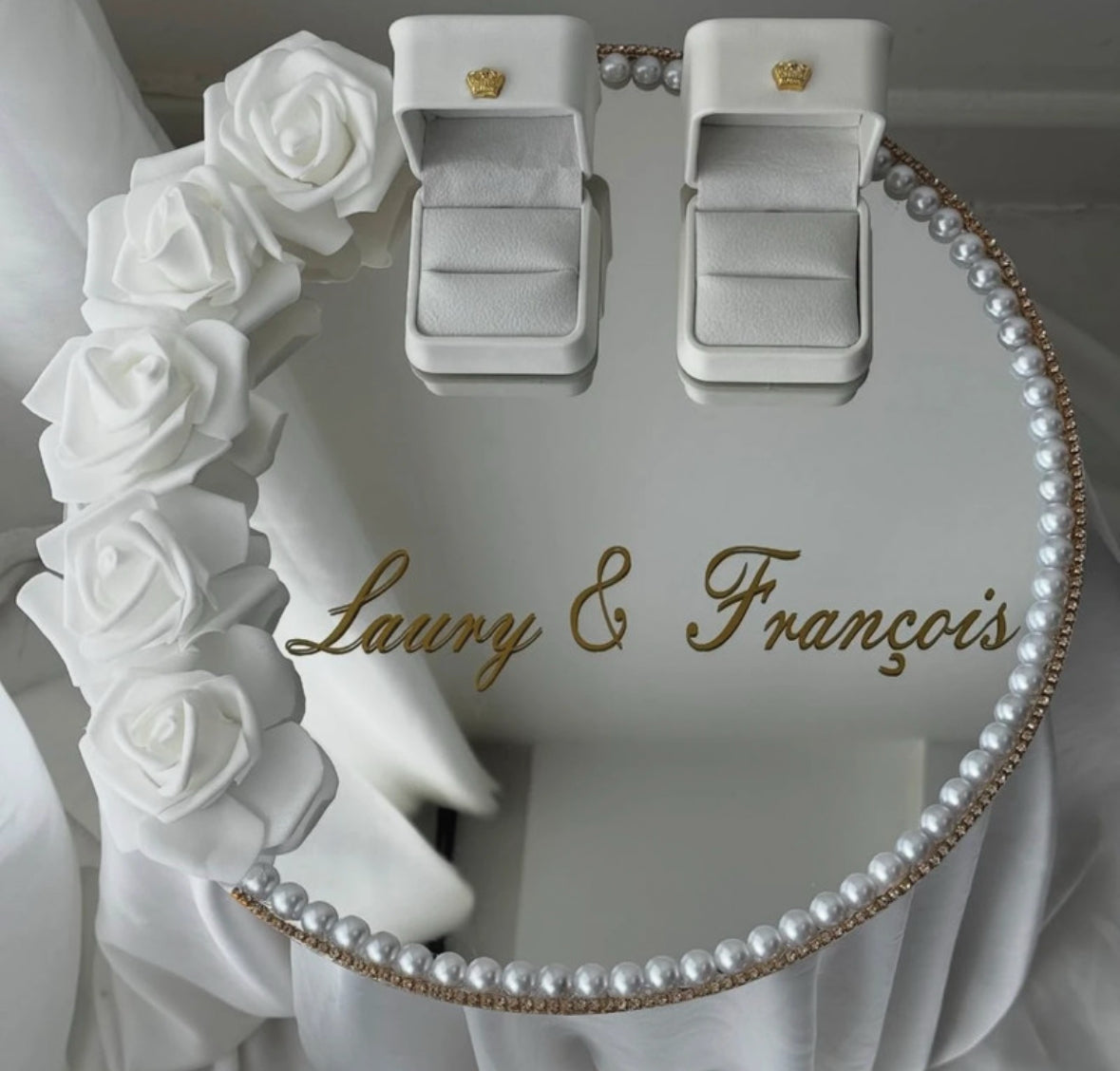 Porte alliances miroir