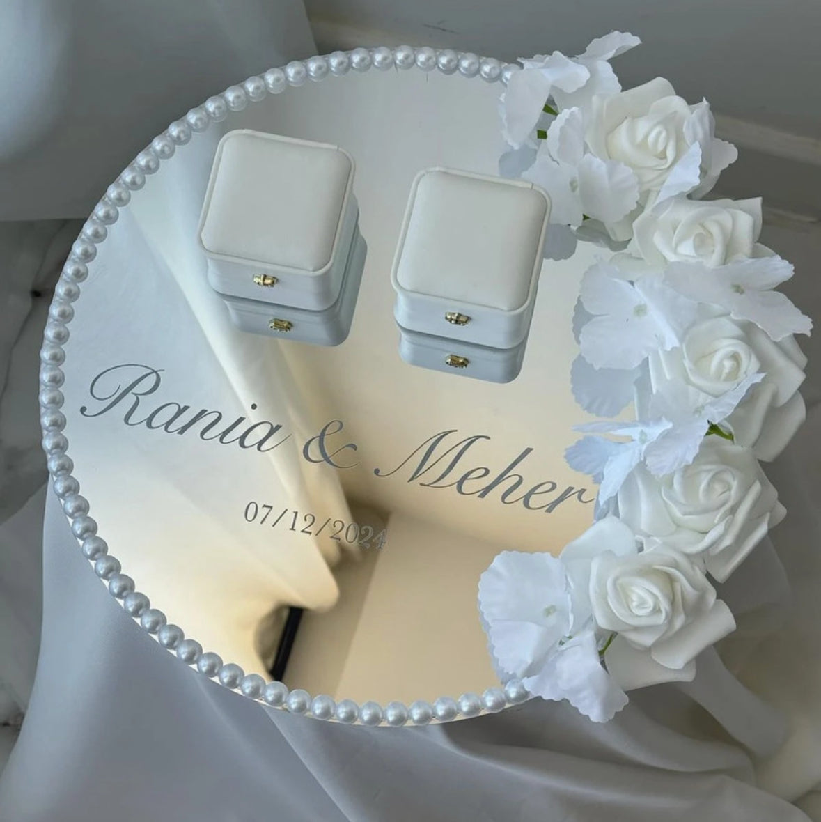 Porte alliances miroir